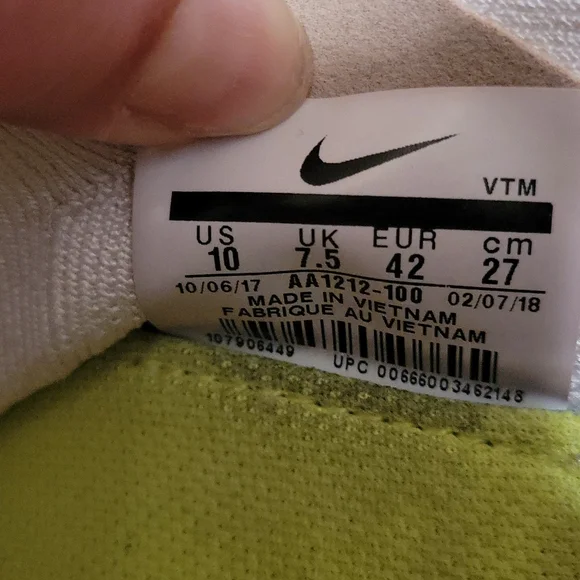 Nike Training, 10, White - Picture 8 of 10